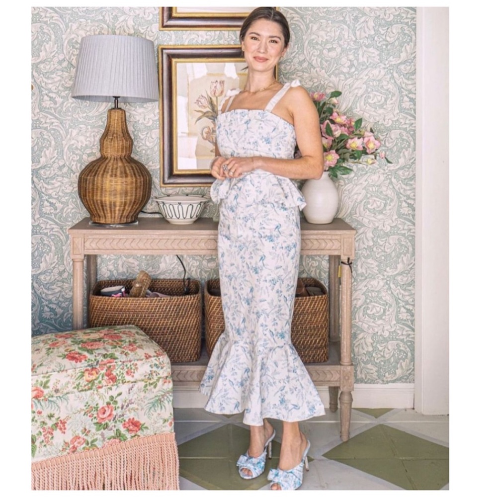 NWT Antonio Melani x Born on Fifth Pippa Floral Print Midi Dress